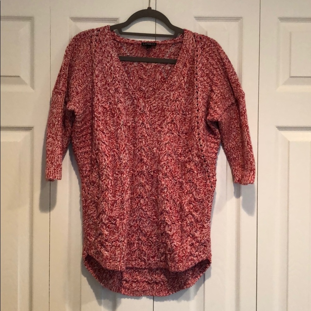 Express knit sweater